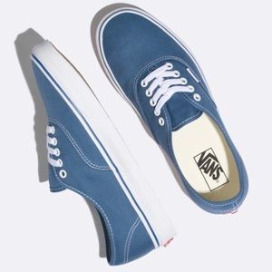 Blue Authentic Vans